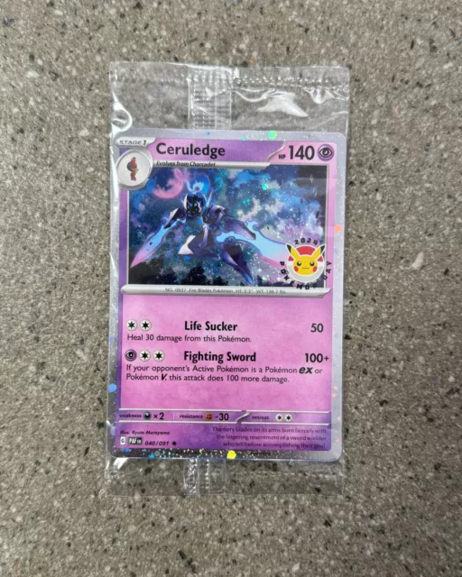 CERULEDGE POKEMON DAY 2024 STAMPED Promo Card Pikachu Stamped EUR 11,00 PicClick FR