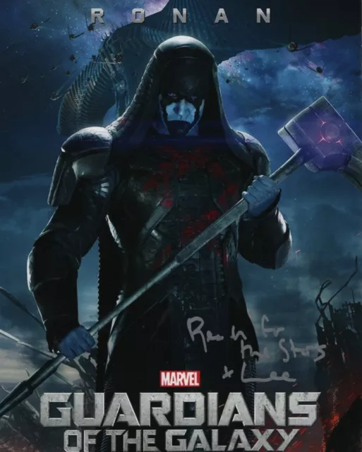 LEE PACE signed autographed 8x10 GUARDIANS OF THE GALAXY RONAN photo