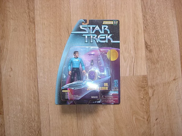 STAR TREK ENTERPRISE ACTION FIGURE NUOVO IMBALLO ORIGINALE USA 1998 RARO VINTAGE Bashir