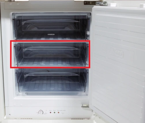 CASSETTO SUPERIORE CENTRALE CONGELATORE FREEZER IGNIS WHIRLPOOL 481941879767