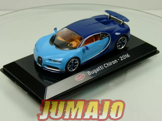 SC5 voiture 1/43 SALVAT Supercars : BUGATTI CHIRON 2016