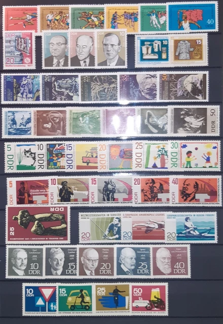 DDR 1967 postfrisch ** komplette Sätze