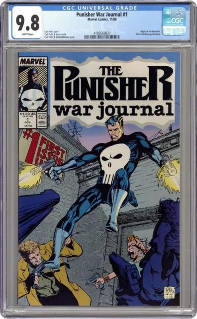 The PUNISHER WAR JOURNAL #1 - #50 [RPK SUPERSET!] Including Issue #1 CGC 9.8