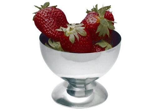 Eisbecher aus Edelstahl - Ø 10,5 cm | GGM Gastro