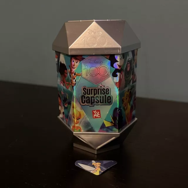 YuMe Disney 100 Surprise Capsule Series 1 Tinkerbell #13 Platinum Figure