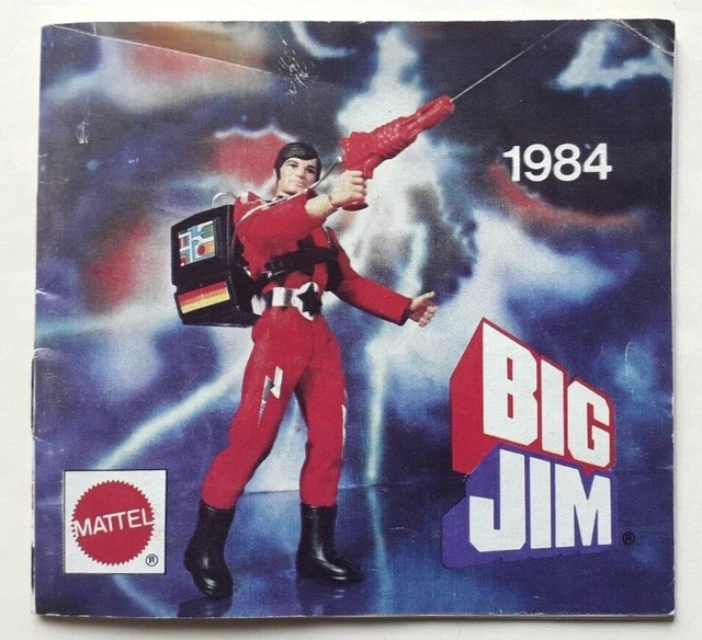 Catalogue Mattel Big Jim De 1983 - 100% D'origine, Pas Une Reproduction, Collector