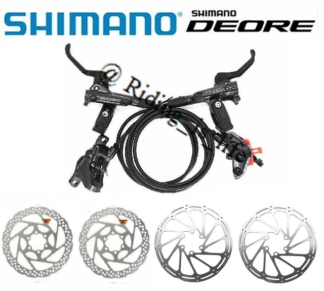 SHIMANO DEORE M6100 MTB Hydraulic Disc Brake Set Front&Rear 2xRT56/2xCenterline EUR 143,89 SHIMANO DEORE M6100 MTB Hydraulic Disc Brake Set Front&Rear 2xRT56/2xCenterline EUR 143,89