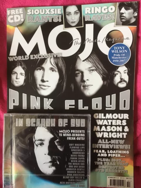 Mojo Magazine October 2007 167 With New Sealed CD Pink Floyd Siouxie Ringo