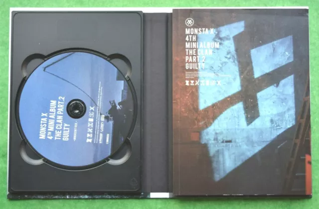 MONSTA X The Clan Part 2 Guilty 4th Mini Album Photobook Official Innocent Ver. 2