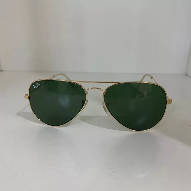 Ray-Ban Aviator Small Arista Metal Green 52 mm Sunglasses
