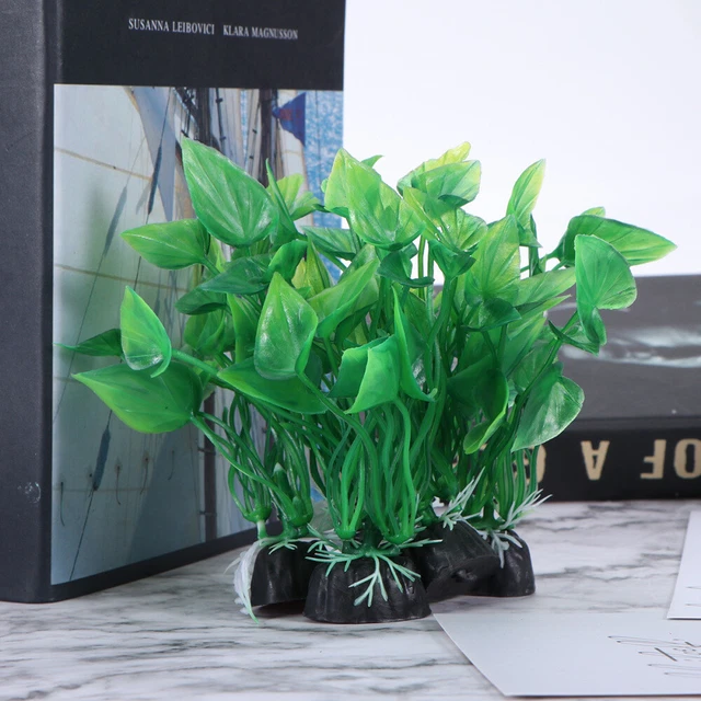 20pcs 10cm eau artificielle aquatique plantes d'aquarium décorations