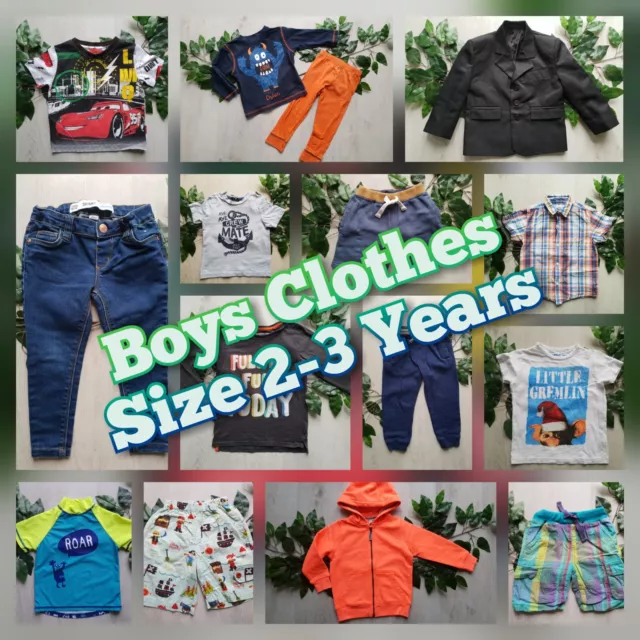 Boys Clothes Make Build Your Own Bundle Job Lot Size 2-3 years Shorts Jean Tops