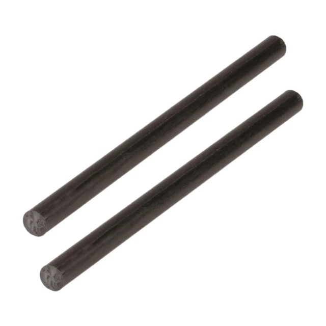 Lot De 10 Tiges En Fibre De Carbone Pour Réparation Canne à Pêche – Diamètre 3,5 Mm, Longueur 10 Cm – Pour Raccord Sections Cassées