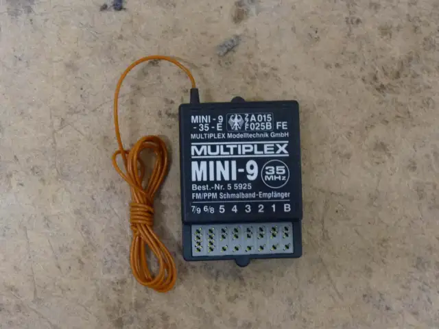 Multiplex Mini-9 Receiver #Nr.55925 (BOX 79)