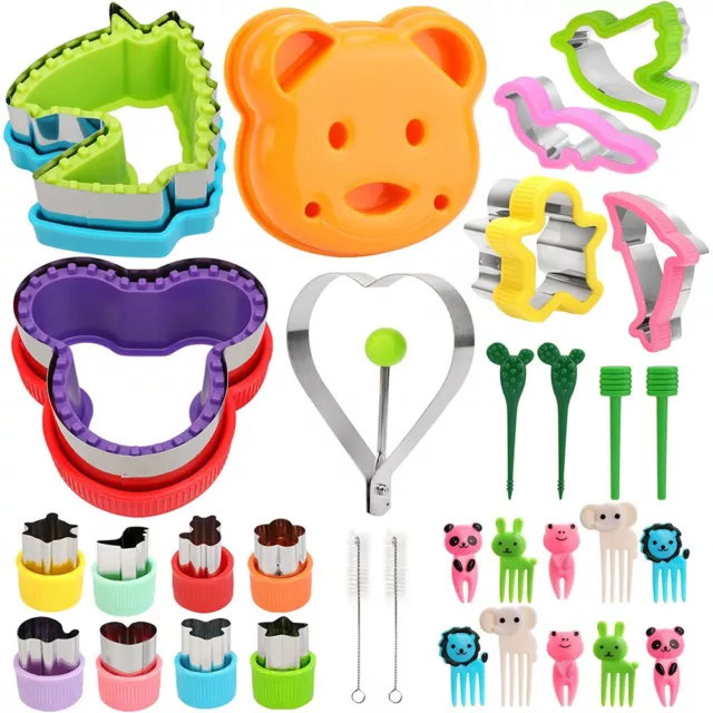 32x Sandwich Cutter Kids DIY Lunch Cake Toast Mold Creative Bread Food Mould