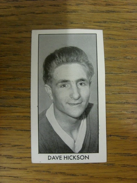 1959 Trade Card: Everton - �Dave Hickson [Card No.19] D.C. Thomson/The Wizard -