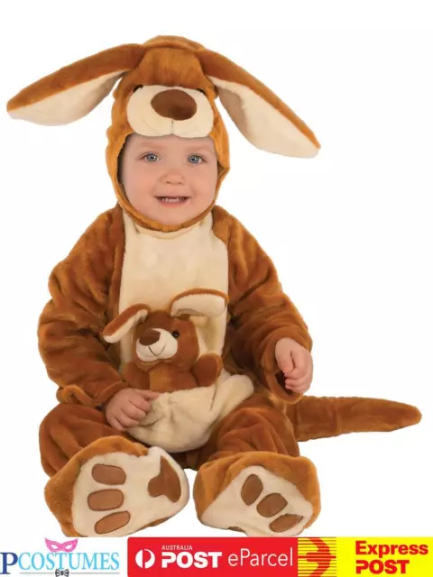 Kangaroo Toddler Costume Australia Animal Book Week Jumpsuit Child Outfit