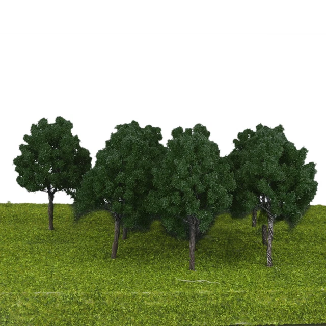 Ten Tree Models 10 TREES MODEL Street Train Railway Diorama Architecture Scenery HO OO ...