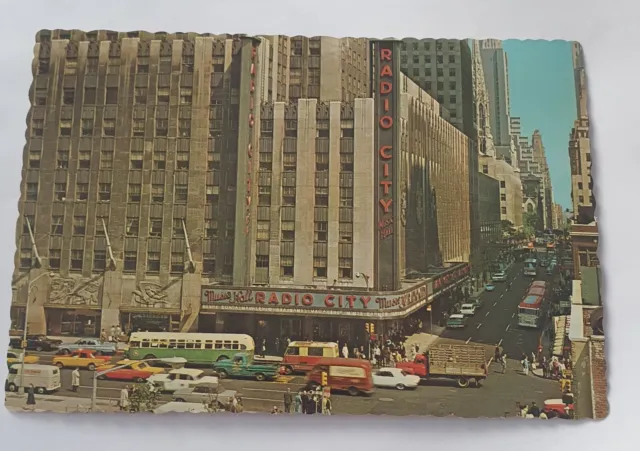 Postcard: New York City Radio City Music Hall