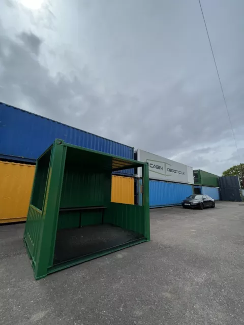 10ft x 8ft Smoking Shelter Shipping Container