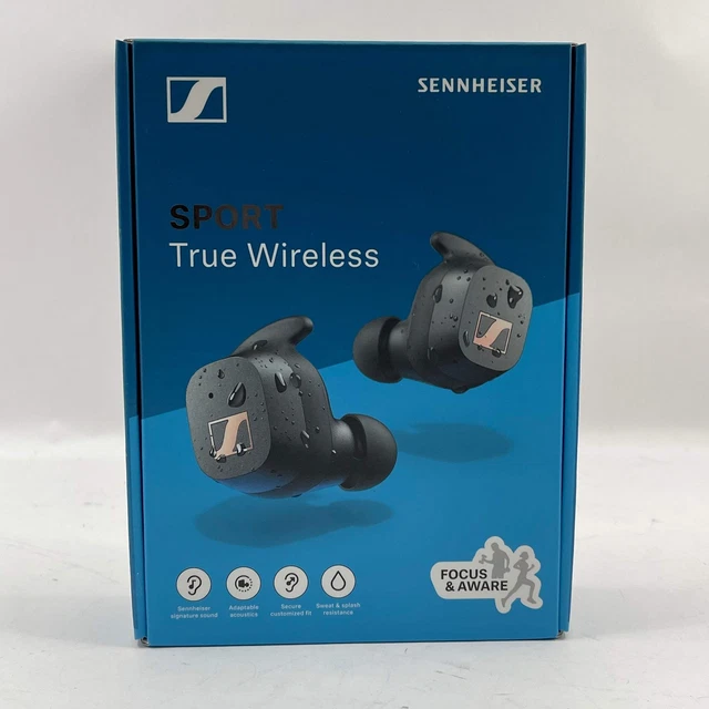 SENNHEISER SPORT TRUE Wireless Earbuds - Black $93.61