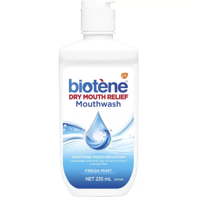 Biotene Dry Mouth Mouthwash Fresh Mint 235mL