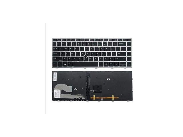 Tastatur DE passt HP EliteBook 755 850 G5 G6 Deutsch Backlit