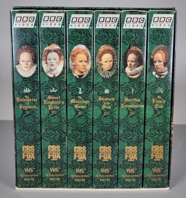 QUEEN ELIZABETH R VHS, 1995, 6Tape Set BBC Box Set 11.97 PicClick