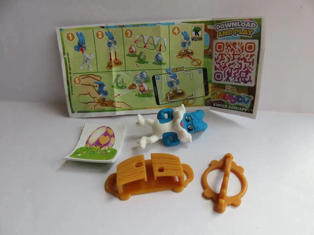 Kinder Joy Rabbit KINDER-JOY * OSTERN 2025 * Hase / Rabbit * mit BPZ VQ298 EUR 1,00 ...