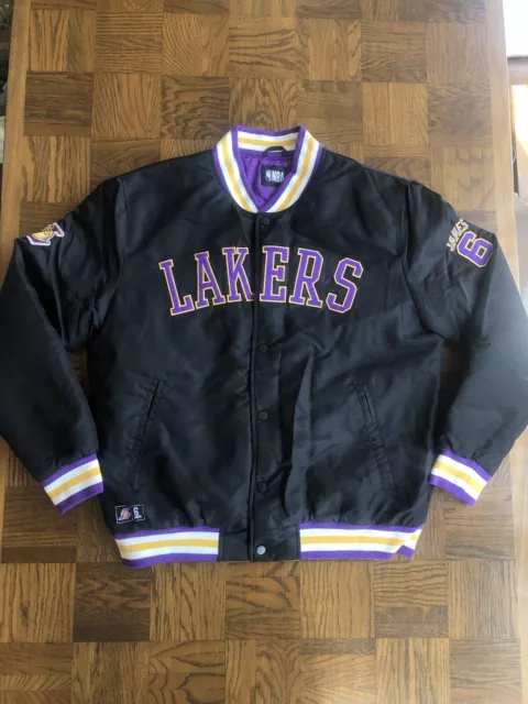 Primark Mens NBA LA Lakers Bomber Varsity Jacket James #23 - Extra Large XL