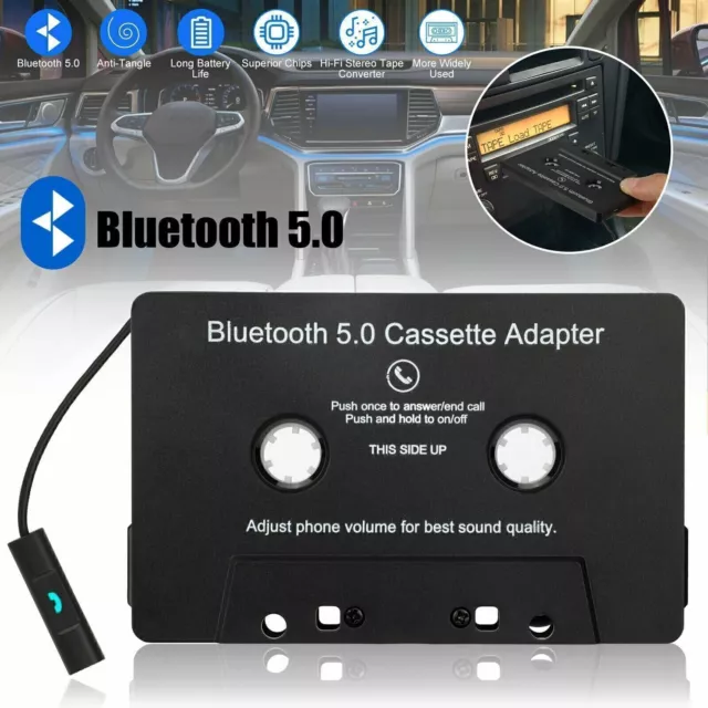 MP3 Bluetooth Kasettenadapter Auto Kabellos-Kassetten Adapter Kasetten Radi E3S6