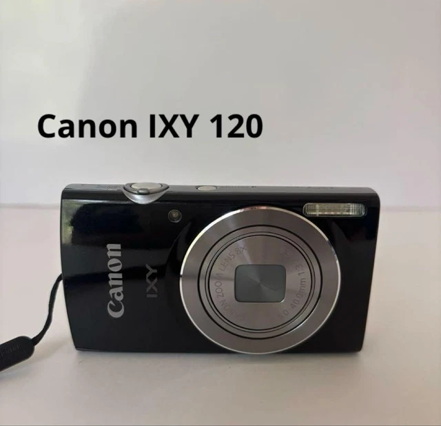 EvilDragon ！Canon IXY 120 CANON IXY 120 Black Compact Digital Camera Tested Working Seller