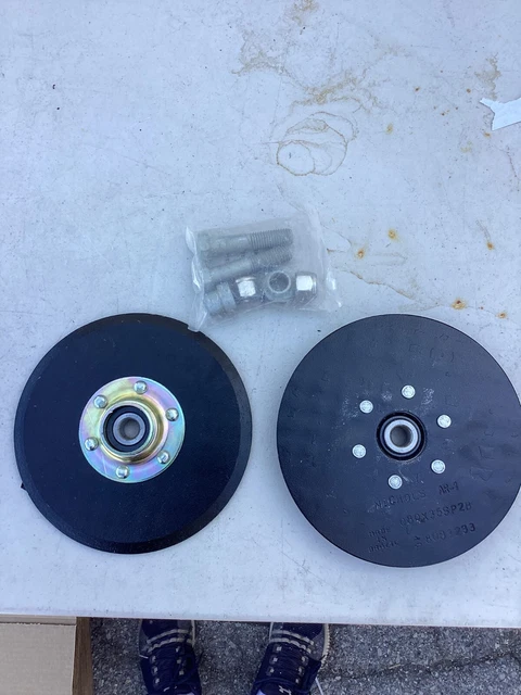(Qty 2) Nichols Tilage AR-1 Seed Disc Opener Assemblies 08035SP2B - 8081233