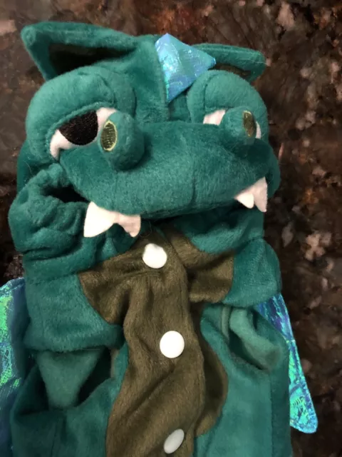 Dinosaur Dragon Green Pet Dog Costume Size Small GREEN New