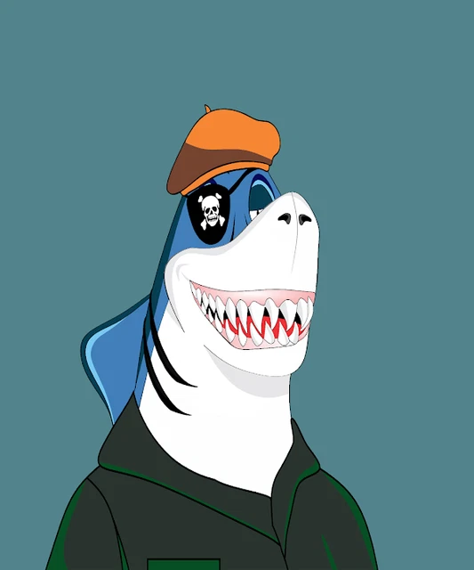 Laughing Shark # 1056 - - Limited Edition,  Only 1,111 available! RARE!