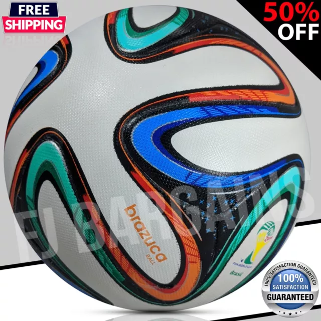 BRAZUCA FOOTBALL WORLD Cup 2014 Brazil Soccer Ball [Size 5]│Fj - Free  Shipping £29.95 - PicClick UK
