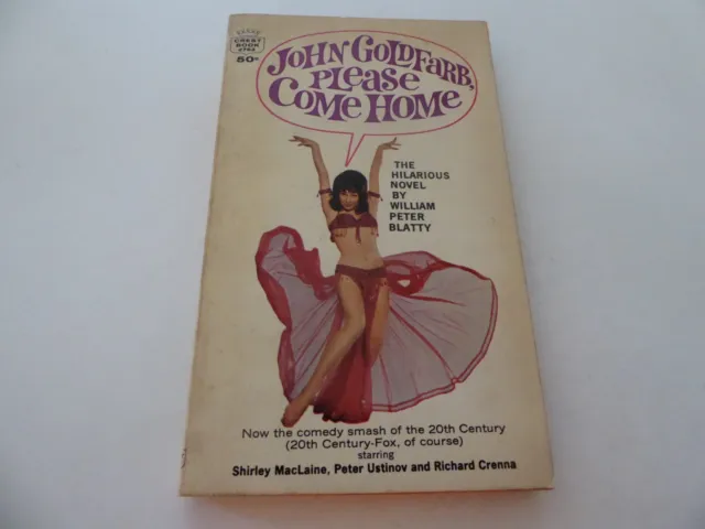 John Goldfarb, Please Come Home 1964 Shirley Maclaine Peter Ustinov Movie Tie-In