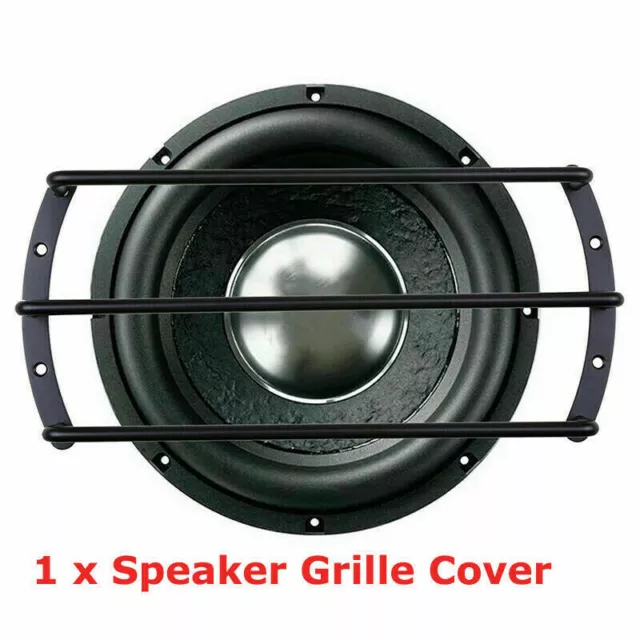 10" Inch Car Subwoofer Speaker Sound Grille Covers Guards Bar Steel Sub Woofe