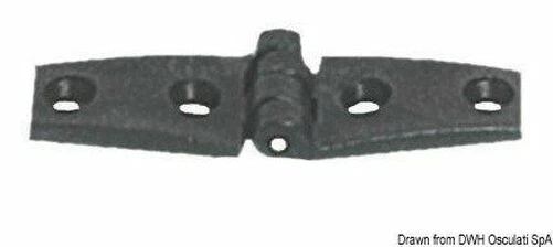 Charnière Nylon mm.82x26 Noir Marque Osculati 38.823.60