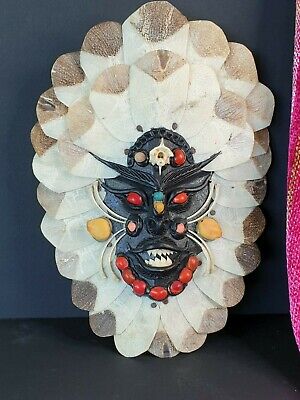 Old Brazilian Fish Scale Mask …beautiful collection piece