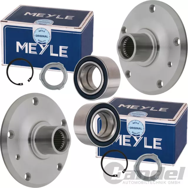 2x MEYLE RADLAGER-SATZ RADNABE HINTEN passend für BMW 3er E36 E46 316-328