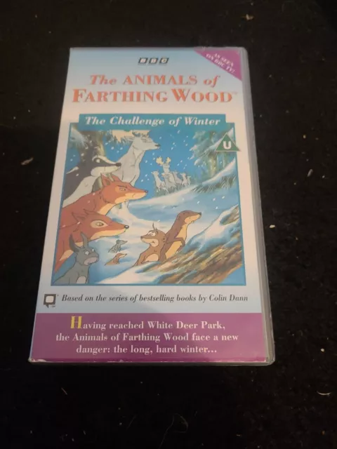 The Animals Of Farthing Wood Part 4 - The Challenge Of Winter (Animated) (VHS/S,