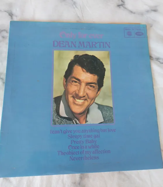 Dean Martin Only Forever Long Play Vinyl Album