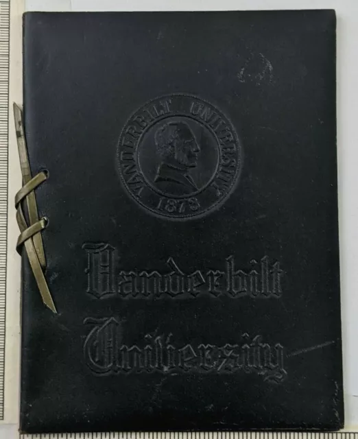1957 Vanderbilt University Commodores Graduating Exercises Commencement Program