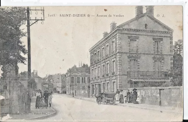 CPA -  SAINT-DIZIER (52) Avenue de Verdun - ANIMEE