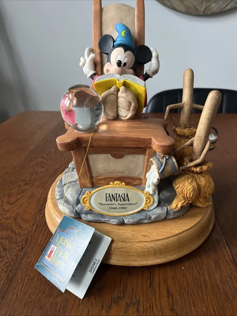 DISNEY MICKEY MOUSE MUSIC BOX by LINDEN,ANDY WARHOL ART 1995