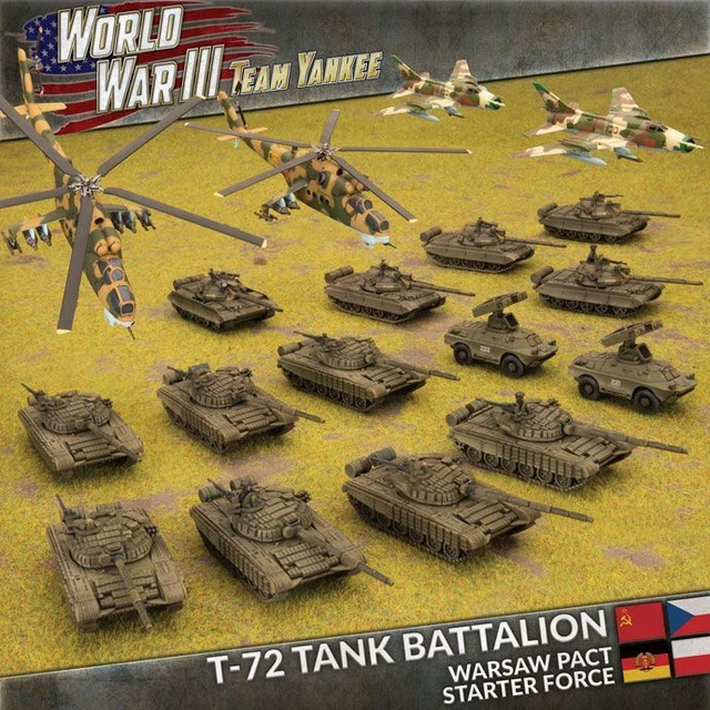 WORLD WAR III T72 Tank Battalion Starter Force Warsaw Pact WW3 Team