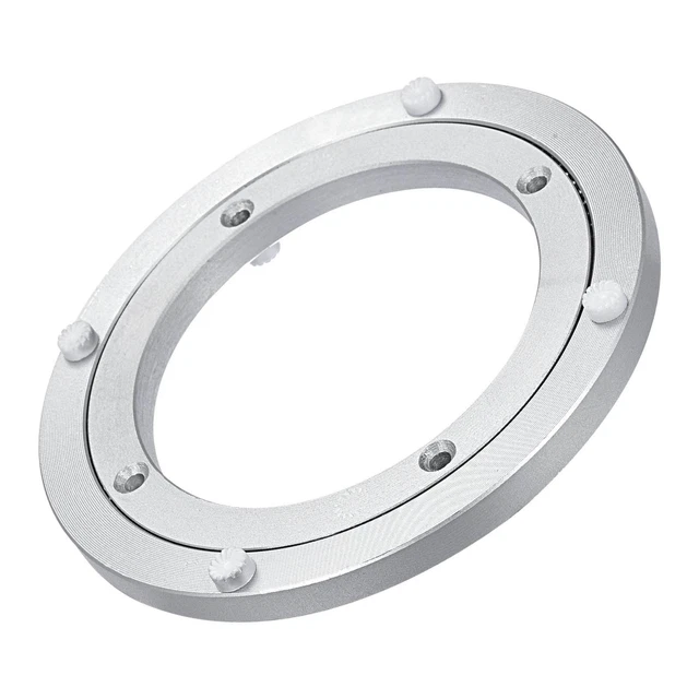 5.9" Aluminio Giratorio Eslabón Soporte Lazy Susan Base Giratoria Placa