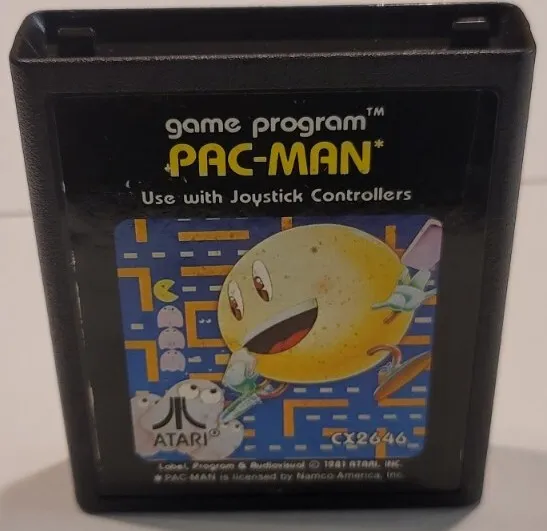 PAC-MAN - Atari 2600 - Tested Working 👍- Vintage 80s Arcade Retro Classic Game