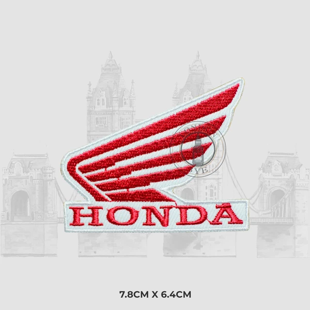 Toppa Termoadesiva Per Motociclisti - Design Da Corsa Per Giubbotti E Jeans